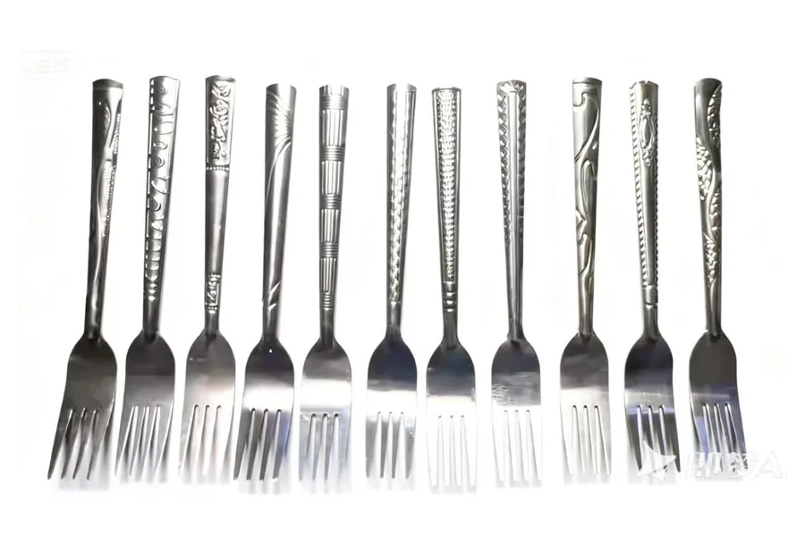 YIYING Square-Handle Large Fork genuine catalog photograph